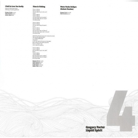 Gregory Porter - Liquid Spirit (0602537431540) виниловая пластинка - фото 10