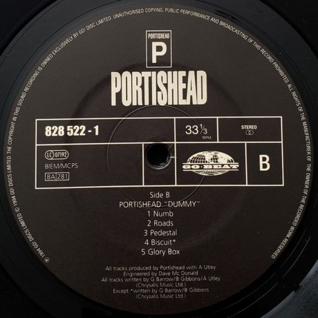 Portishead - Dummy (0042282852212) виниловая пластинка - фото 4
