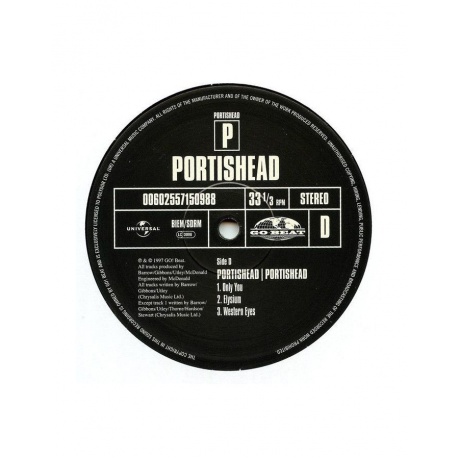 Виниловая пластинка Portishead, Portishead (0602557150995) - фото 6
