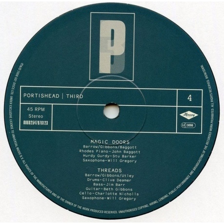 Portishead - Third (0602547976123) виниловая пластинка - фото 8