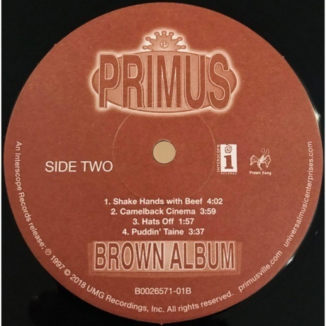 Primus - Brown Album (0602557539462) виниловая пластинка - фото 14