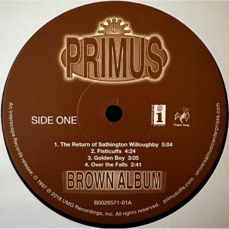 Primus - Brown Album (0602557539462) виниловая пластинка - фото 5