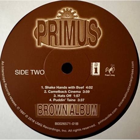 Primus - Brown Album (0602557539462) виниловая пластинка - фото 6