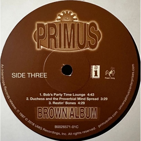 Primus - Brown Album (0602557539462) виниловая пластинка - фото 7