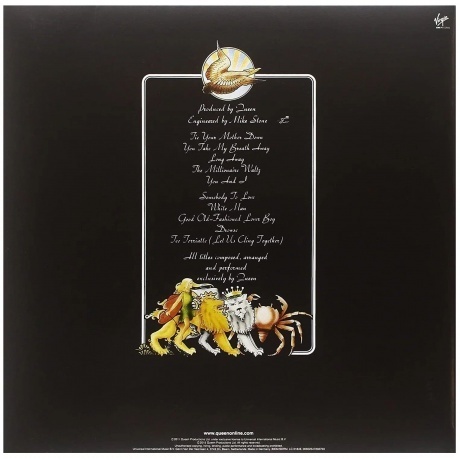 Queen - A Day At The Races (0602547202703) виниловая пластинка - фото 2