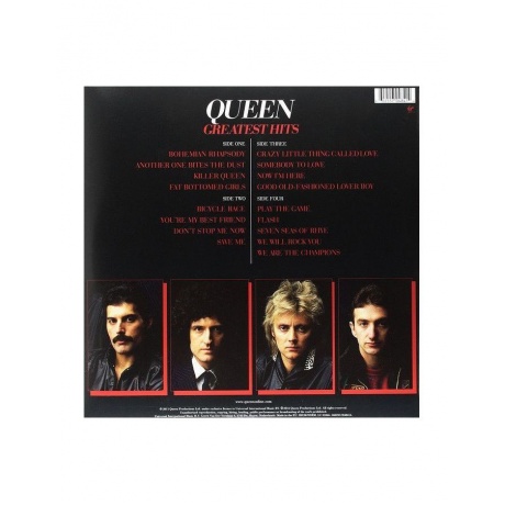 Виниловая пластинка Queen, Greatest Hits (0602557048414) - фото 7