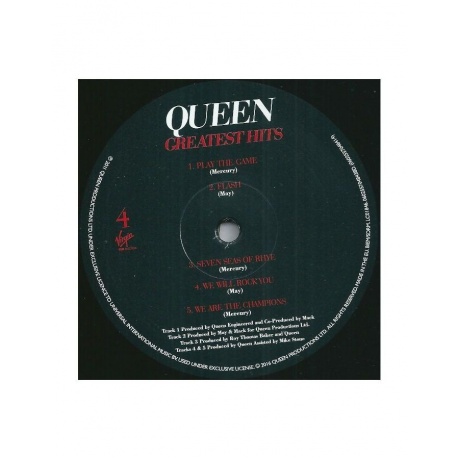 Виниловая пластинка Queen, Greatest Hits (0602557048414) - фото 11