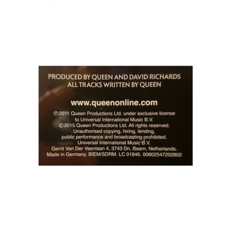 Queen - The Miracle (0602547202802) виниловая пластинка - фото 8