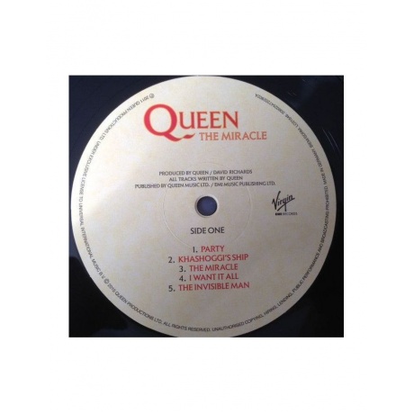 Виниловая пластинка Queen, The Miracle (0602547202802) - фото 3