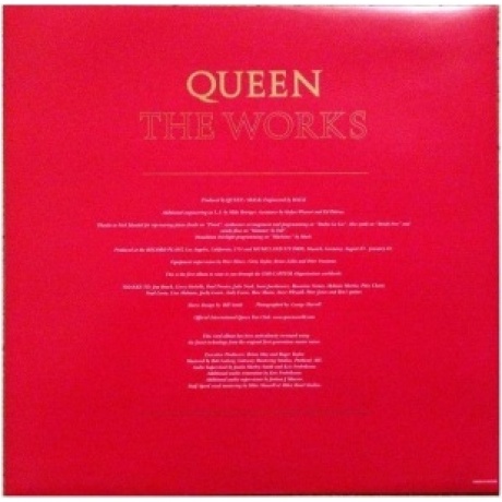 Queen, The Works (0602547202789) виниловая пластинка - фото 3
