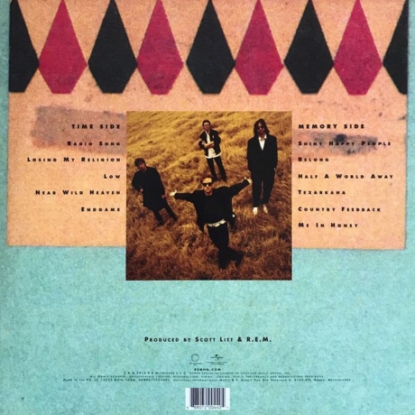 R.E.M. - Out Of Time (0888072004405) виниловая пластинка - фото 2