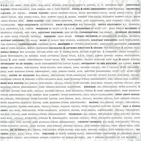 R.E.M. - Out Of Time (0888072004405) виниловая пластинка - фото 6