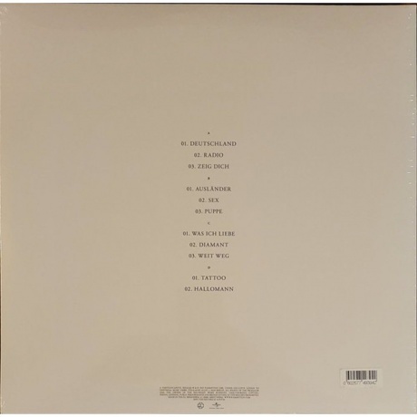 Rammstein - Rammstein (0602577493942) виниловая пластинка - фото 3