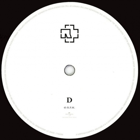 Rammstein - Rammstein (0602577493942) виниловая пластинка - фото 7