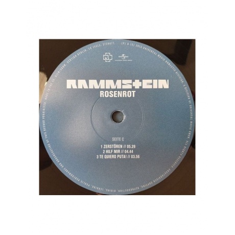 Виниловая пластинка Rammstein, Rosenrot (0602527296753) - фото 9