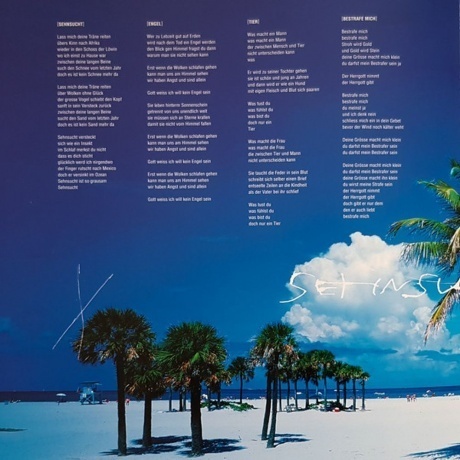 Rammstein - Sehnsucht (0602527296661) виниловая пластинка - фото 15