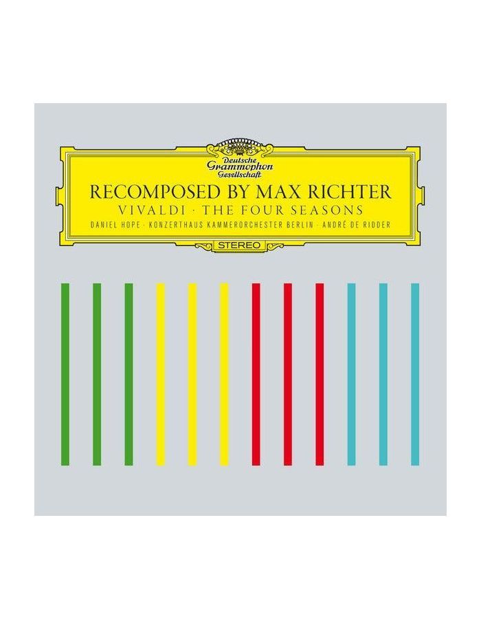 винил 12 lp max richter max richter vivaldi the new four seasons vivaldi recomposed lp Виниловая пластинка Max Richter, Vivaldi: The Four Seasons (0028947933373)