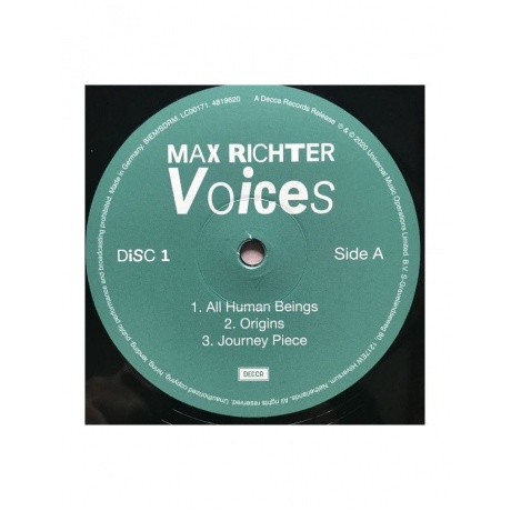 Виниловая пластинка Max Richter, Voices (0602508986529) - фото 8
