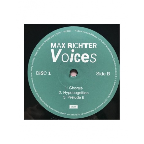 Виниловая пластинка Max Richter, Voices (0602508986529) - фото 9