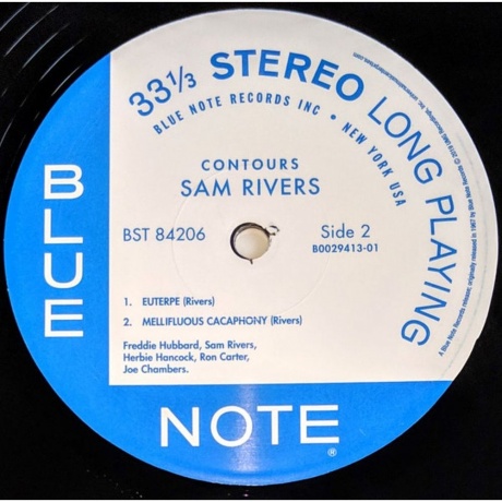 Sam Rivers - Contours (Analogue, Tone Poet) (0602577248993) виниловая пластинка - фото 5