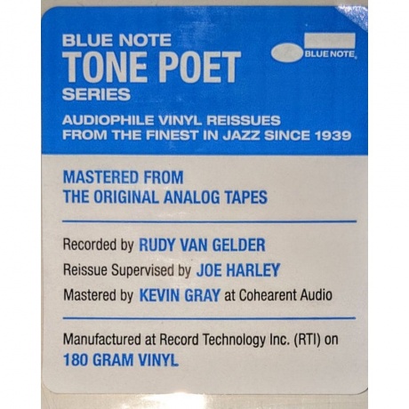 Sam Rivers - Contours (Analogue, Tone Poet) (0602577248993) виниловая пластинка - фото 8