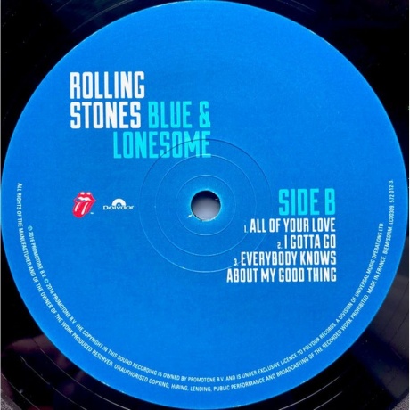 The Rolling Stones - Blue &amp; Lonesome (0602557149449) виниловая пластинка - фото 6