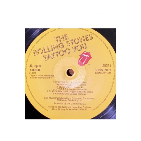 Виниловая пластинка The Rolling Stones, Tattoo You (Half Speed) (0602508773266) - фото 5