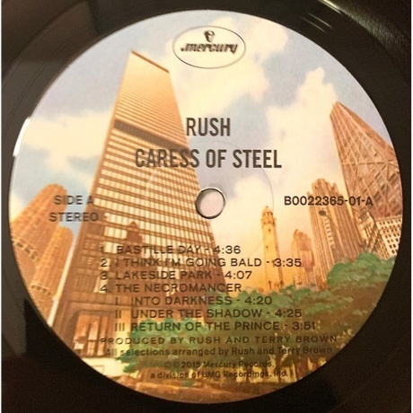 Rush - Caress Of Steel (0602547115706) виниловая пластинка - фото 5