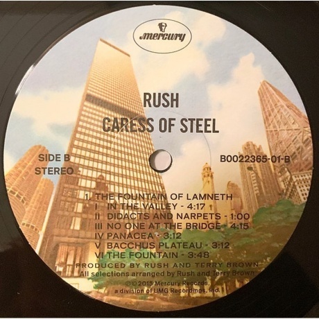 Rush - Caress Of Steel (0602547115706) виниловая пластинка - фото 6