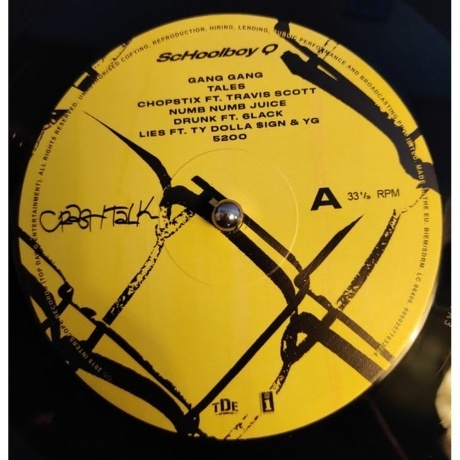 Schoolboy Q - Crash Talk (0602577632204) виниловая пластинка - фото 5