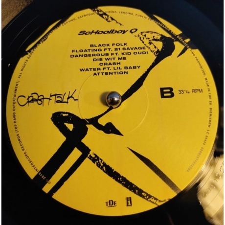 Schoolboy Q - Crash Talk (0602577632204) виниловая пластинка - фото 6
