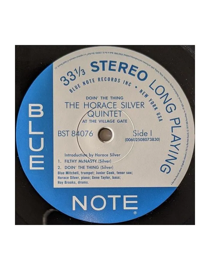Виниловая пластинка Horace Silver, Doin' The Thing (0602508073830) - фото 3