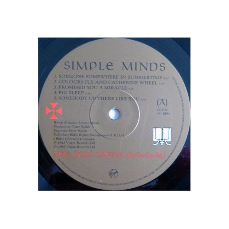 Виниловая пластинка Simple Minds, New Gold Dream (81/82/83/84) (0602547337528) - фото 3