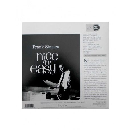 Виниловая пластинка Frank Sinatra, Nice 'N' Easy (0602508725920) - фото 2