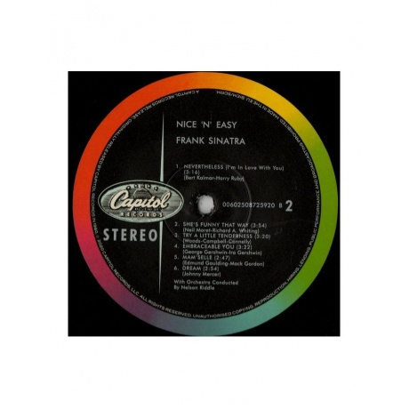 Виниловая пластинка Frank Sinatra, Nice 'N' Easy (0602508725920) - фото 4