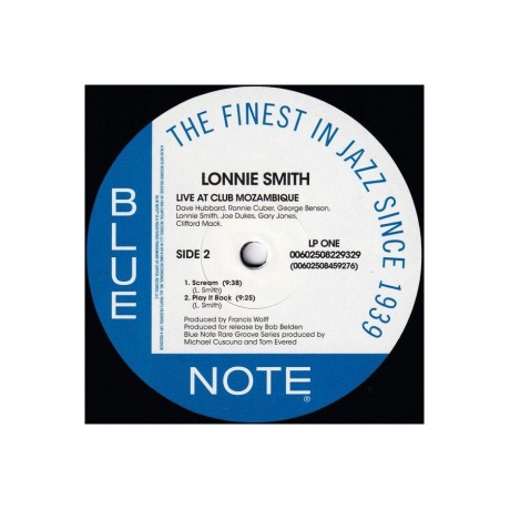 Виниловая пластинка Lonnie Smith, Live At Club Mozambique (0602508229329) - фото 5