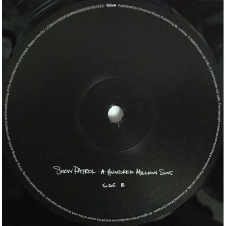 Snow Patrol - A Hundred Million Suns (0602567954286) виниловая пластинка - фото 6