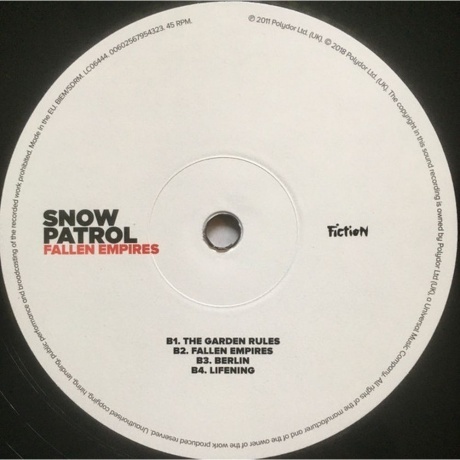 Snow Patrol - Fallen Empires (0602567954316) виниловая пластинка - фото 5