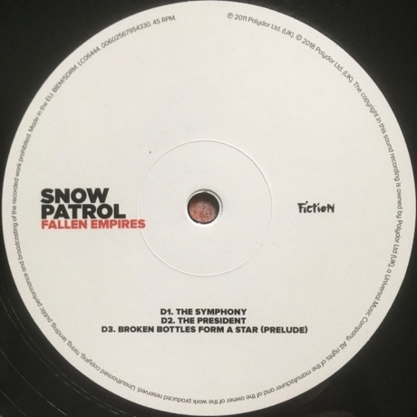 Snow Patrol - Fallen Empires (0602567954316) виниловая пластинка - фото 7