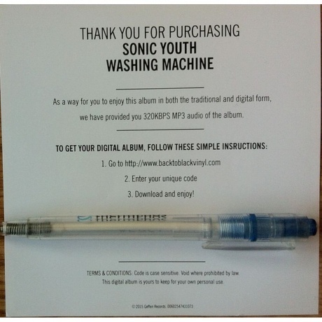 Sonic Youth - Washing Machine (0602547431073) виниловая пластинка - фото 13