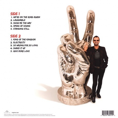 Ringo Starr - Give More Love (0602557804140) виниловая пластинка - фото 4