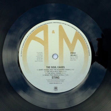 Sting - The Soul Cages (0082839640510) виниловая пластинка - фото 4