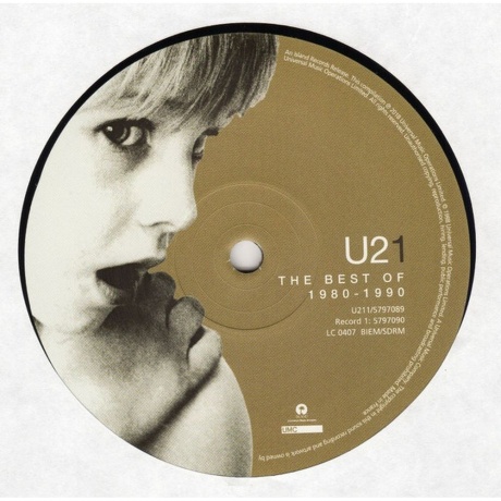 U2 - The Best Of 1980-1990 (0602557970890) виниловая пластинка - фото 3