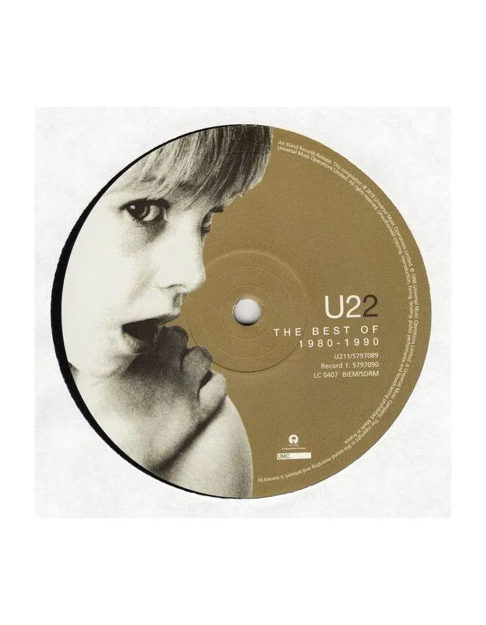 Виниловая пластинка U2, The Best Of 1980-1990 (0602557970890) - фото 11