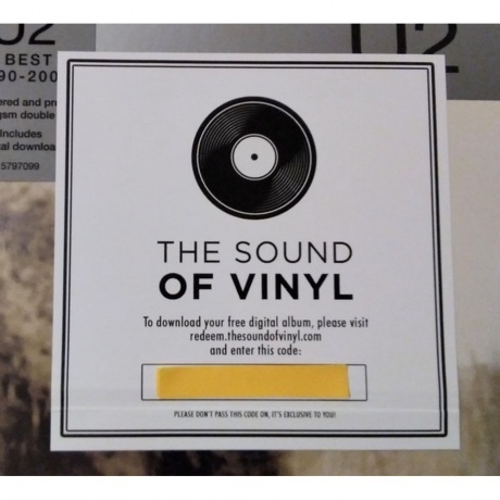 U2 - The Best Of 1990-2000 (0602557970999) виниловая пластинка - фото 13