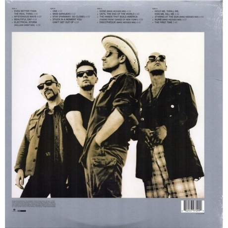 U2 - The Best Of 1990-2000 (0602557970999) виниловая пластинка - фото 3