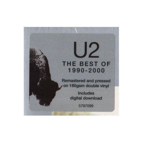 Виниловая пластинка U2, The Best Of 1990-2000 (0602557970999) - фото 4