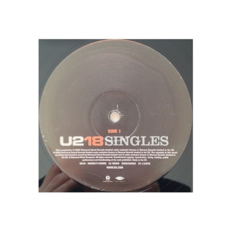 Виниловая пластинка U2, U218 Singles (0602517135505) - фото 4