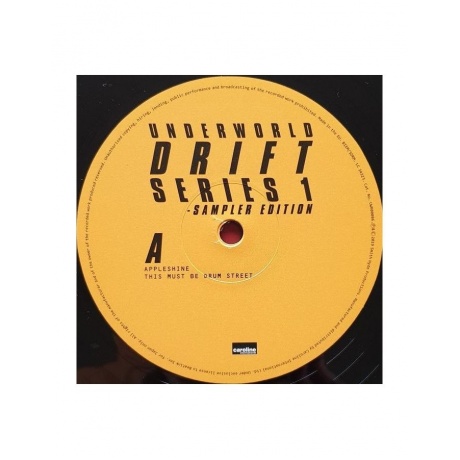 Виниловая пластинка Underworld, DRIFT Series 1 Sampler Edition (0602577853401) - фото 13