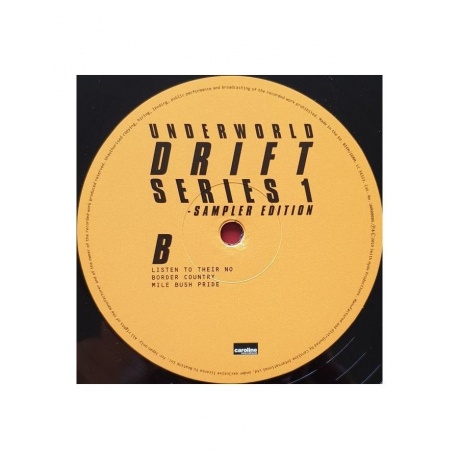 Виниловая пластинка Underworld, DRIFT Series 1 Sampler Edition (0602577853401) - фото 14
